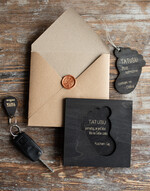 Prezenty dla Taty dzien ojca zestawy dla Taty prezent z okazji dnia taty kartka z zawieszką do auta 1