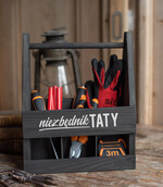 Prezenty dla Taty dzien ojca zestawy dla Taty drewniana skrzynka z narzędziami dla taty 0