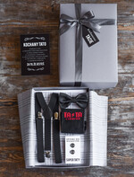 Prezenty dla Taty dzien ojca zestawy dla Taty prezent z okazji dnia Taty szelki, mucha i spinki do mankietu 0