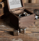 Prezenty dla Taty dzien ojca zestawy dla Taty prezent z okazji dnia taty skrzyneczka na kostki lodu do drinków 5