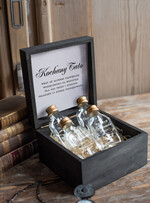 Prezenty dla Taty dzien ojca zestawy dla Taty prezent dla taty drewniana skrzynka z buteleczkami na własny trunek 2