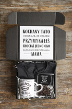 Prezenty dla Taty dzien ojca zestawy dla Taty tematyczny pomysł na prezent z okazji dnia Ojca, pudełko prezentowe kubek z nadrukiem, prezenty dla Taty na urodziny, fajne prezenty na dzień Taty0