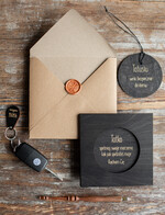 Prezenty dla Taty dzien ojca zestawy dla Taty z okazji dnia ojca kartka z życzeniami z zawieszką 1