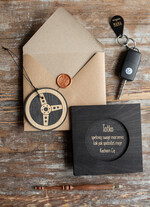 Prezenty dla Taty dzien ojca zestawy dla Taty z okazji dnia ojca kartka z życzeniami z zawieszką 0