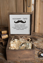 Prezenty dla Taty dzien ojca zestawy dla Taty kufel w drewnianej skrzynce prezent z okazji dnia taty  0