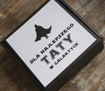 Prezenty dla Taty dzien ojca zestawy dla Taty Pomysł na prezent z okazji dnia Ojca, pudełko prezentowe koszulka LORD FATHER, tematyczne prezenty dla Taty na urodziny, zestawy prezentowe na Dzień Ojca4