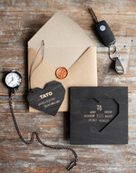 Prezenty dla Taty dzien ojca zestawy dla Taty prezent dla taty kartka z zawieszką do auta 0