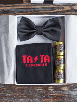 Prezenty dla Taty dzien ojca zestawy dla Taty prezent z okazji dnia Ojca satynowa mucha skarpetki CZADOWY TATA  1