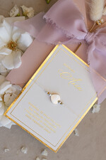 Prezenty dla świadków bransoletki i biżuteria dla świadkowej  Podziękowanie prezent dla świadkowej bransoletka z serduszkiem- Bransoletka szczęścia 3