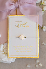 Prezenty dla świadków bransoletki i biżuteria dla świadkowej  Podziękowanie prezent dla świadkowej bransoletka z serduszkiem- Bransoletka szczęścia 4