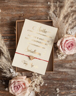 Prezenty dla świadków bransoletki i biżuteria dla świadkowej  Prośba o Świadkowanie  bransoletka geometryczne serce w pudełku Prezent dla Świadkowej - Czy Zostaniesz moja Świadkową 4