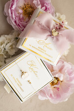 Prezenty dla świadków bransoletki i biżuteria dla świadkowej  Podziękowanie prezent dla świadkowej bransoletka z serduszkiem- Bransoletka szczęścia w ozdobnym pudełeczku2