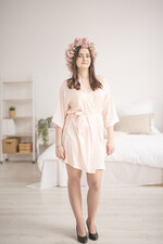 Prezenty dla świadków szlafrok dla świadkowej Satynowy szlafrok złote napisy dedykacja dla świadkowej, czy zostaniesz moją świadkowa ?1