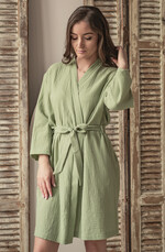 Prezenty dla świadków szlafrok dla świadkowej muślinowy szlafrok pomysł na pytanie czy zostaniesz moją świadkową szlafrok, szlafrok z muślinu z napisami, przewiewny bawełniany szlafrok dla świadkowej i druhny11