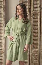 Prezenty dla świadków szlafrok dla świadkowej muślinowy szlafrok pomysł na pytanie czy zostaniesz moją świadkową szlafrok, szlafrok z muślinu z napisami, przewiewny bawełniany szlafrok dla świadkowej i druhny6