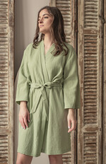 Prezenty dla świadków szlafrok dla świadkowej muślinowy szlafrok pomysł na pytanie czy zostaniesz moją świadkową szlafrok, szlafrok z muślinu z napisami, przewiewny bawełniany szlafrok dla świadkowej i druhny9