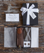 Zaproszenia dla Rodziców  Tato czy poprowadzisz mnie do ołtarza   Prośba Tato czy poprowadzisz mnie do ołtarza zestaw dla taty szelki mucha i spinki do mankietów 0