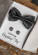 Zaproszenia dla Rodziców  Tato czy poprowadzisz mnie do ołtarza  Tato czy poprowadzisz mnie do ołtarza - Zaproszenie Ślubne dla Taty - Zestaw elegancki Tata- Spinki i mucha1