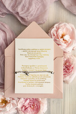 wieczór Panieński podziękowania za wieczór panieński podziękowanie za wieczór panieński- bransoletka z niezapominajką Bransoletki dla Twojego Team Bride5