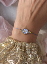 wieczór Panieński podziękowania za wieczór panieński podziękowanie za wieczór panieński- bransoletka z niezapominajką Bransoletki dla Twojego Team Bride2