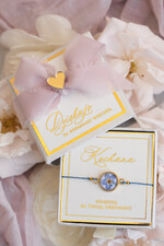 wieczór Panieński podziękowania za wieczór panieński podziękowanie za wieczór panieński- bransoletka z niezapominajką Bransoletki dla Twojego Team Bride0