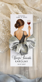 wieczór Panieński podziękowania za wieczór panieński gumka do włosów prezent na wieczór panieński, Scrunchies podziękowania za wieczór panieński, upominek dla przyjaciółek na wieczorze panieńskim0