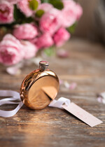 wieczór Panieński podziękowania za wieczór panieński Podziękowania za Wieczór Panienski damska Piersiówka Rose Gold - Okragła piersiówka - Kacówka Damska1