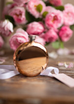 wieczór Panieński podziękowania za wieczór panieński Podziękowania za Wieczór Panienski damska Piersiówka Rose Gold - Okragła piersiówka - Kacówka Damska3