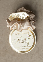 wieczór Panieński podziękowania za wieczór panieński gumka do włosów prezent na wieczór panieński, Scrunchies podziękowania za wieczór panieński, upominek dla przyjaciółek na wieczorze panieńskim 0