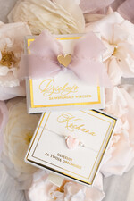 wieczór Panieński podziękowania za wieczór panieński podziękowanie za wieczór panieński- bransoletka z serduszkiem z masy perłowej Bransoletki dla Twojego Team Bride1