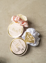 wieczór Panieński podziękowania za wieczór panieński satynowagumka do włosów prezent na wieczór panieński, Scrunchies podziękowania za wieczór panieński, upominek dla przyjaciółek na wieczorze panieńskim 2