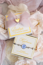 wieczór Panieński podziękowania za wieczór panieński podziękowanie za wieczór panieński- bransoletka z niezapominajką Bransoletki dla Twojego Team Bride0