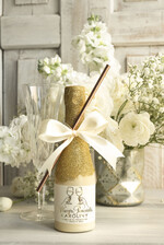 wieczór Panieński podziękowania za wieczór panieński prezenty na wieczór panieński, podziękowania za wieczór panieński brokatowy szampanik Prezenciki dla dziewczyn na Panieński0