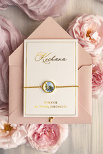 wieczór Panieński podziękowania za wieczór panieński podziękowanie za wieczór panieński- bransoletka z niezapominajką Bransoletki dla Twojego Team Bride1