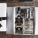 Prezenty dla świadków podziękowania dla świadka  pomysł na prezent dla świadka podziękowanie ozdobna butelka na własny trunek  1