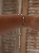 Prezenty dla świadków podziękowania dla świadkowej Podziękowanie dla świadkowej, bransoletka z niezapominajką, wyjątkowy prezent dla świadkowej, prezent dla świadkowej po ślubie 3