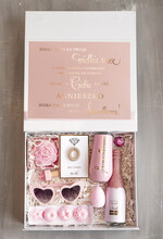 Prezenty dla świadków podziękowania dla świadkowej Czy zostanisz moją świadkową, pomysł na prezent dla świadkowej, box kosmetyczny dla świadkowej i druhny, oryginalny prezent dla świadkowej 0