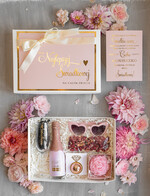 Prezenty dla świadków podziękowania dla świadkowej Prezent dla Druhny Podziękowanie dla Świadkowej, pomysły na prezent dla świadkowej podziękowanie za świadkowanie od młodej pary, box prezentowy dla świadkowej0