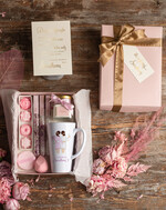 Prezenty dla świadków podziękowania dla świadkowej Podziękowanie za Świadkowanie Prezent dla Świadkowej Kubek do Late  Piękny Zestaw Kosmetyczny 0