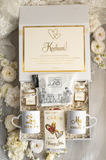  Prezenty dla Młodej Pary  Zestawy z Filiżanką lub Kubkiem Pomysł na prezent ślubny dla Młodej Pary, co dać zamiast kwiatów Parze Młodej, Kubki dla Nowożeńców, prezent na ślub2