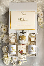  Prezenty dla Młodej Pary  Zestawy z Filiżanką lub Kubkiem Pomysł na prezent ślubny dla Młodej Pary, co dać zamiast kwiatów Parze Młodej, Kubki dla Nowożeńców, prezent na ślub1