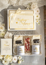  Prezenty dla Młodej Pary  Zestawy z Filiżanką lub Kubkiem Pomysł na prezent ślubny dla Młodej Pary, co dać zamiast kwiatów Parze Młodej, Kubki dla Nowożeńców, prezent na ślub1