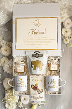  Prezenty dla Młodej Pary  Zestawy z Filiżanką lub Kubkiem Pomysł na prezent ślubny dla Młodej Pary, co dać zamiast kwiatów Parze Młodej, Kubki dla Nowożeńców, prezent na ślub1