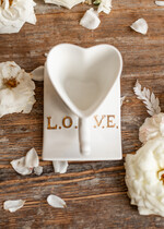  Prezenty dla Młodej Pary  Zestawy z Filiżanką lub Kubkiem Praktyczny prezent ślubny filiżanki dla Młodej Pary serca, prezent dla Młodej Pary 6