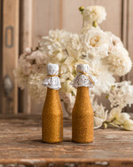  Prezenty dla Młodej Pary  zestawy i akcesoria do wina i drinków prezenty z okazji ślubu dla Pary Młodej, Co dla nowożeńcom zamiast kwiatów, złote kieliszki dla Pary Młodej, box prezentowy dla Pary Młodej 6