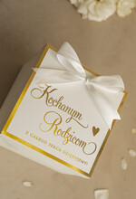 Prezenty, Podziękowania dla Rodziców zestawy słodkości, pudełka na prezenty  Najmodniejsze podziękowanie dla Rodziców, prezent bombonierka podziękowanie Rodzicom, exploding box z bransoletkami, różą i czekoladkami zestaw prezentowy dla Mamy i Taty na Ślub3