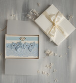 Panna Młoda  podwiązki ślubne delikatna podwiązka ślubna niebieska koronkowa podwiązka z inicjałami Pary Młodej, dwie podwiązki ślubne, podwiązka dla Panny Młodej z niebieskiej koronki 0