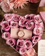 Prezenty, Podziękowania dla Mamy  pudełka na prezenty, słodkości, bransoletki  pomysł na podziękowania dla Mamy, pudełko prezentowe z zegarkiem i kwiatami, pomysł na prezent dla mamy1