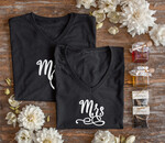  Prezenty dla Młodej Pary  zestawy koszulki z nadrukiem Kreatywne pomysły na prezent ślubny dla Młodej Pary bawełniane koszulki z napisami 1