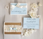 Prezenty dla Panny Młodej  podwiązki ślubne  Prezent dla Panny Młodej od Świadkowej, zestaw prezentowy na panieński, cos niebieskiego podwiązka ślubna0